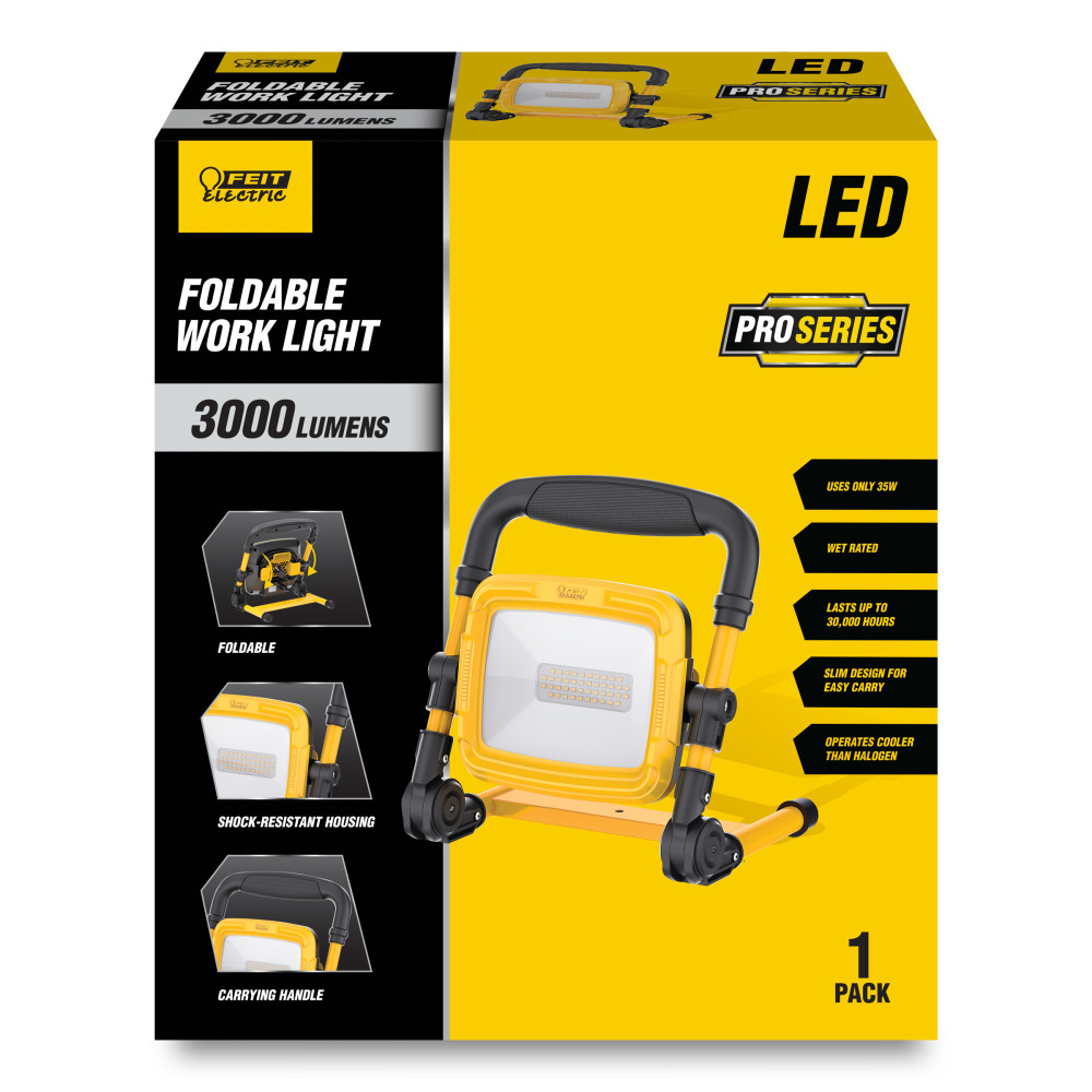 Feit Electric 30W 3000 Lumens Pro Series Plug-In LED Worklight - Flockneti