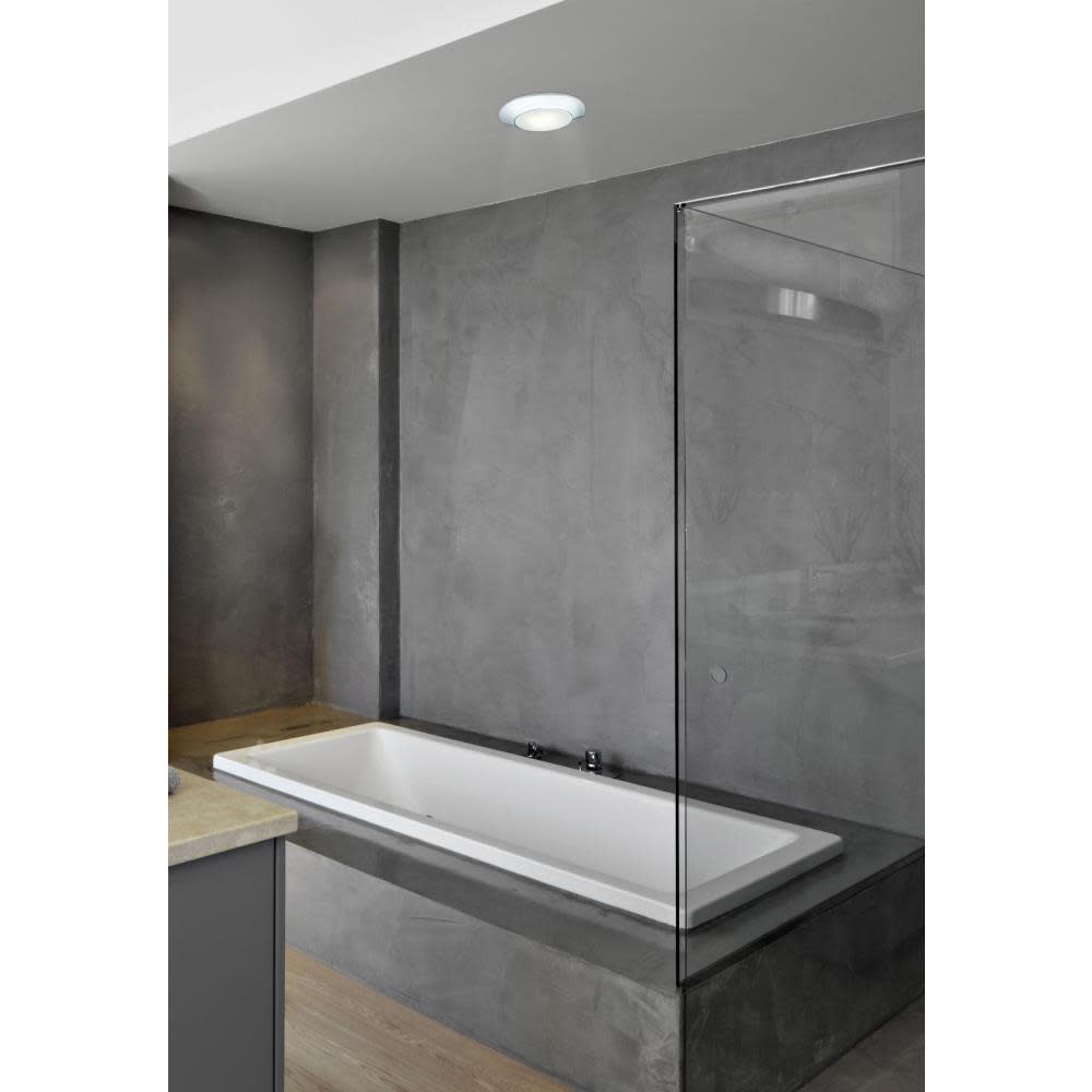 Westinghouse 7 3/8″ 15W Chrome LED Ceiling Light Fixture - Flockneti
