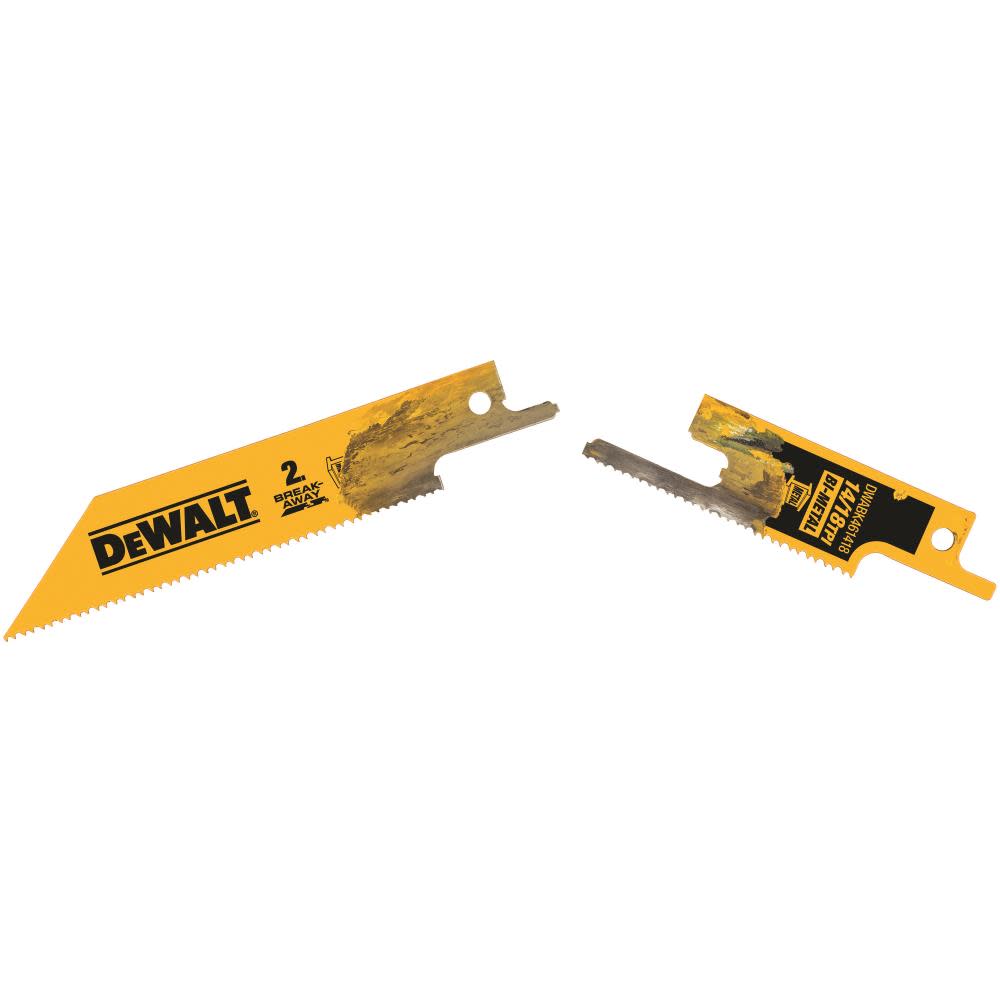 DEWALT BREAKAWAY Recip 6-in 5 pack - Flockneti