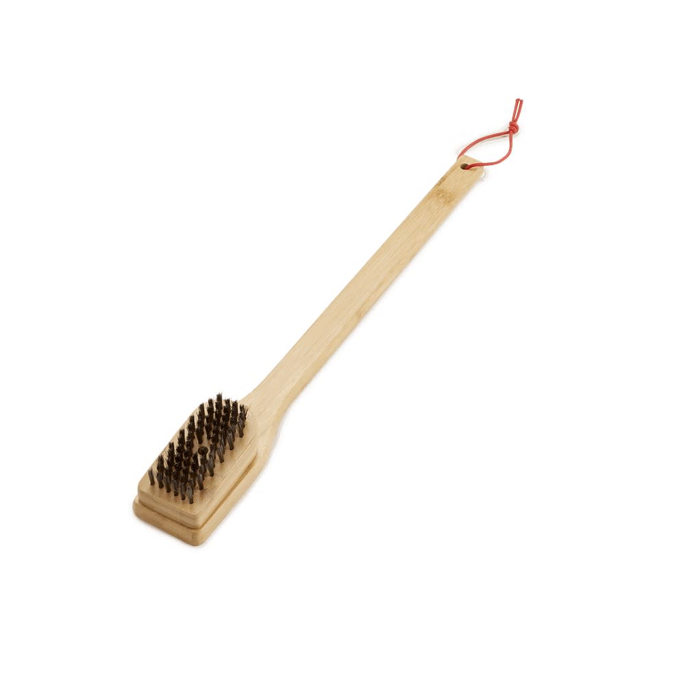 Weber 18″ Long Bamboo Grill Brush - Flockneti