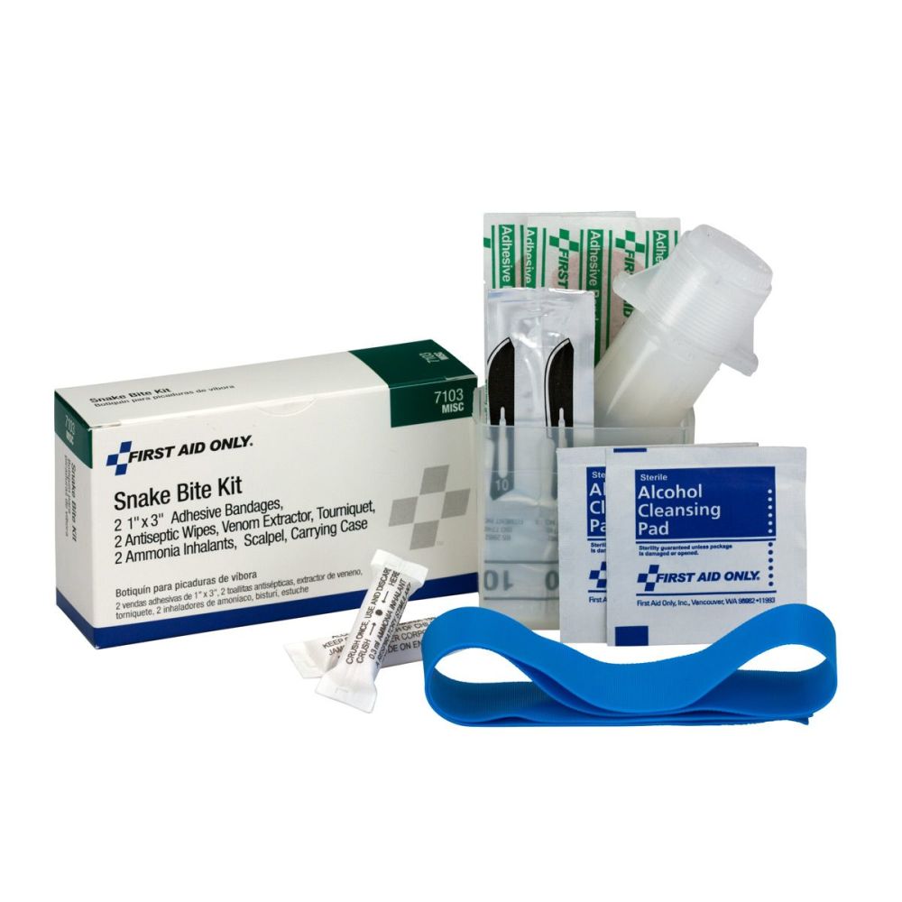 First Aid Only Snake Bite First Aid Kit 10pc - Flockneti
