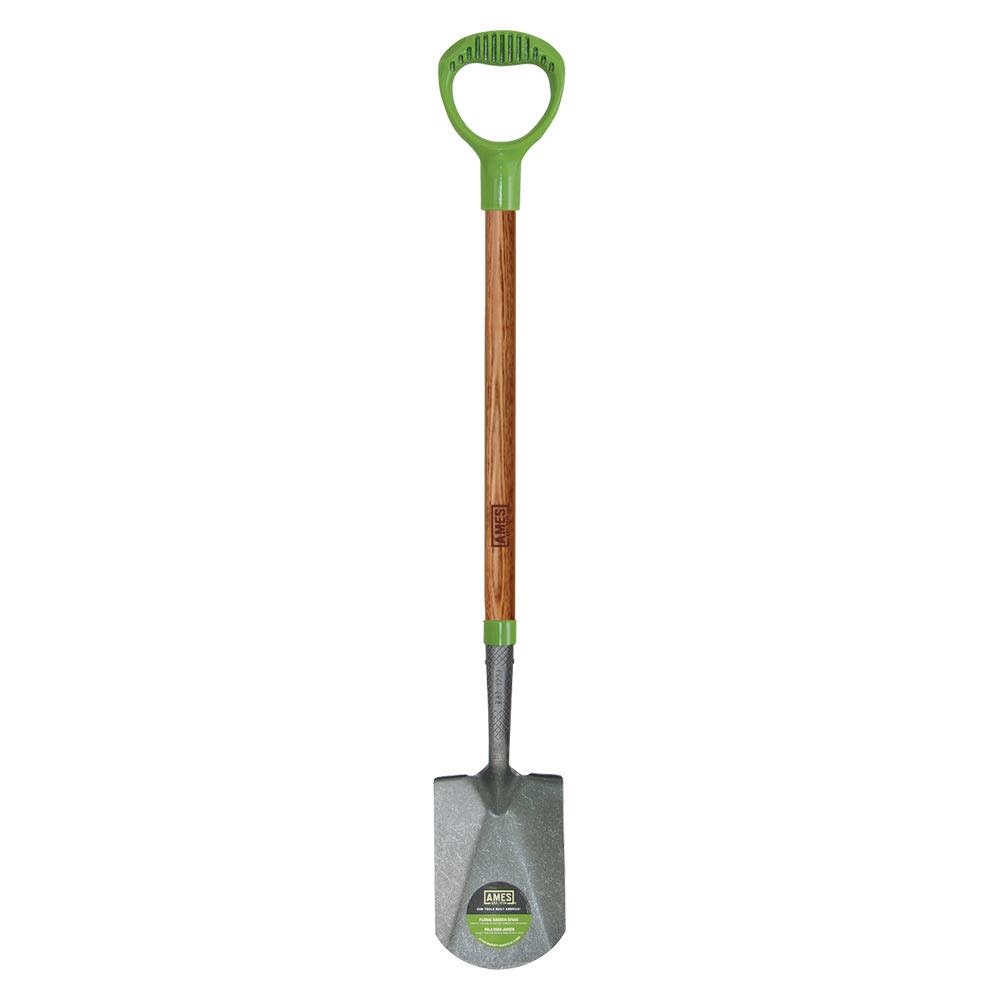 Ames Floral Garden Spade with D-Top Grip on Ash Hardwood Handle - Flockneti