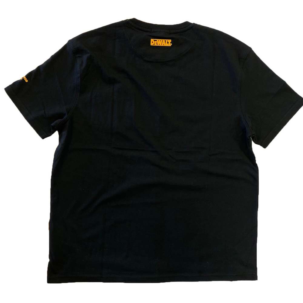DEWALT Guaranteed Tough Pocket T-Shirt Black Large - Flockneti