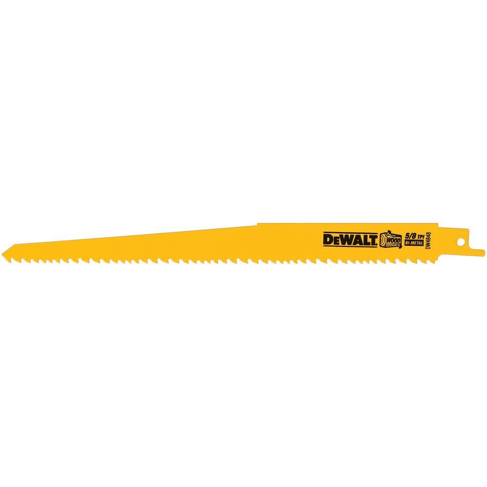 DEWALT 9-in 5/8 TPI Taper Blades (5) - Flockneti