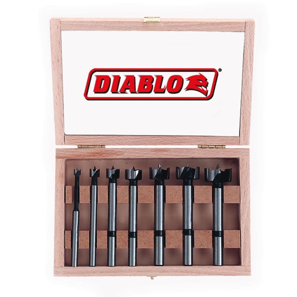 Diablo Tools 7 pcs. Forster Bit Set - Flockneti