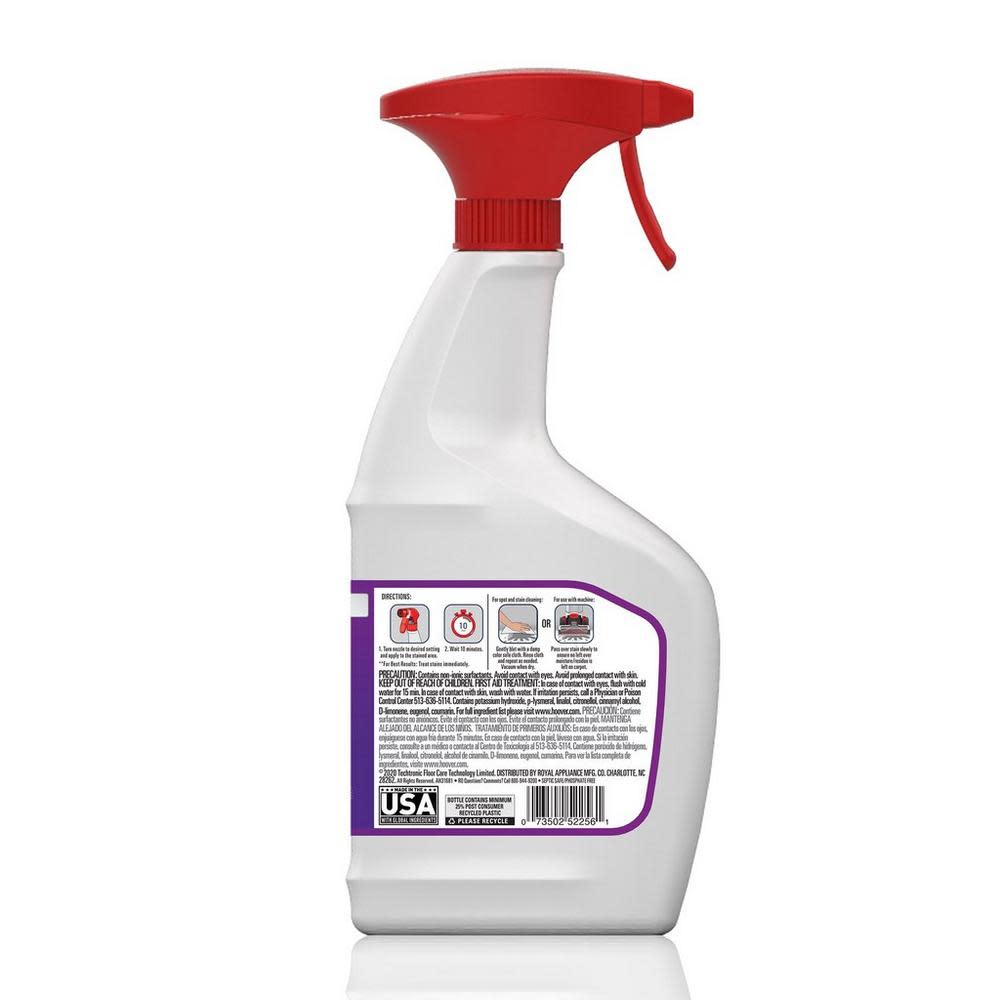 Hoover Residential Vacuum Paws & Claws Urine Stain Eliminator 22oz - Flockneti