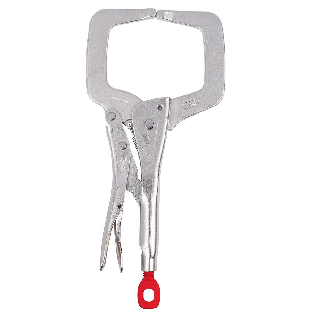 Milwaukee 11 in. TORQUE LOCK Locking C-Clamp With Regular Jaws - Flockneti