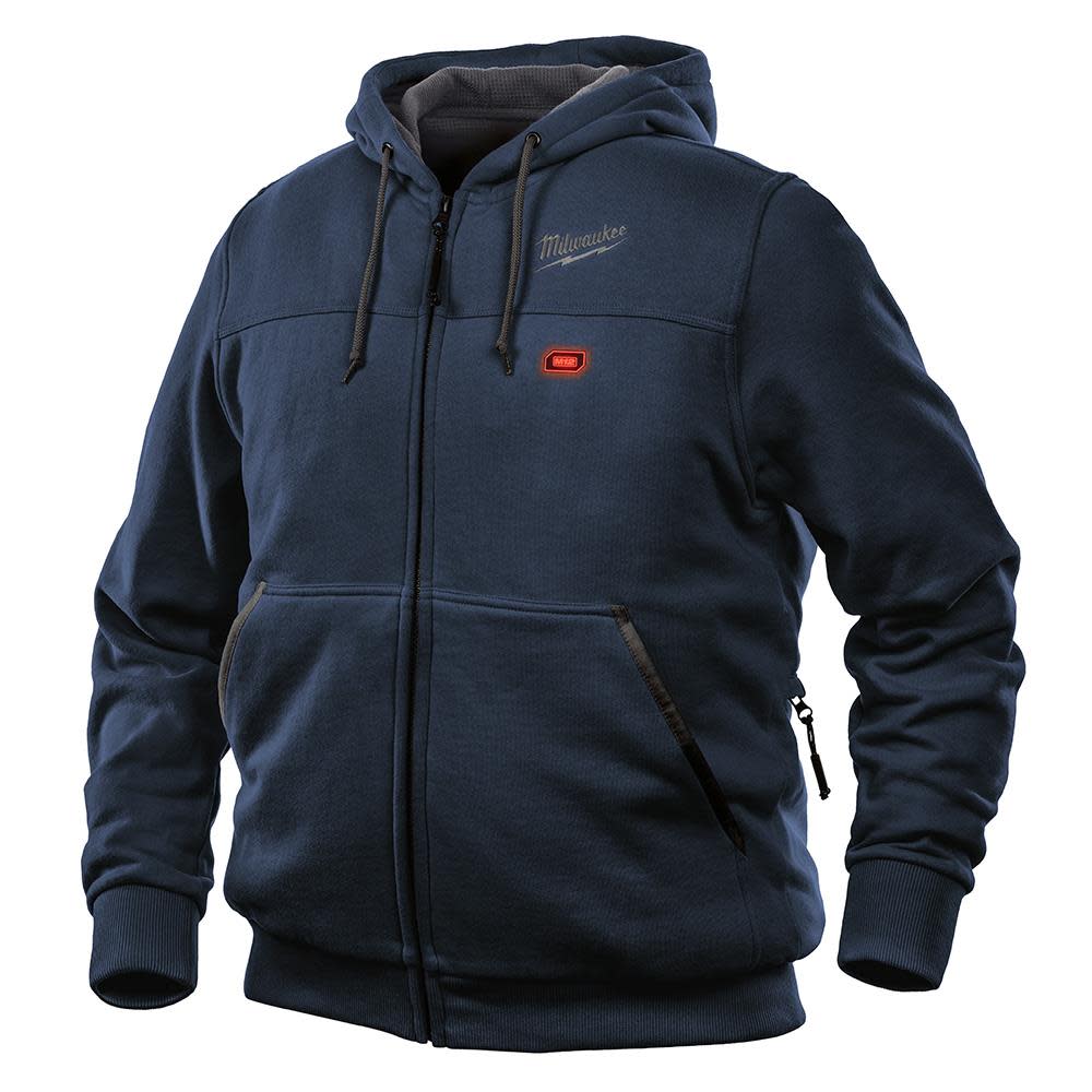 Milwaukee M12 Heated Hoodie S (Navy Blue) - Flockneti