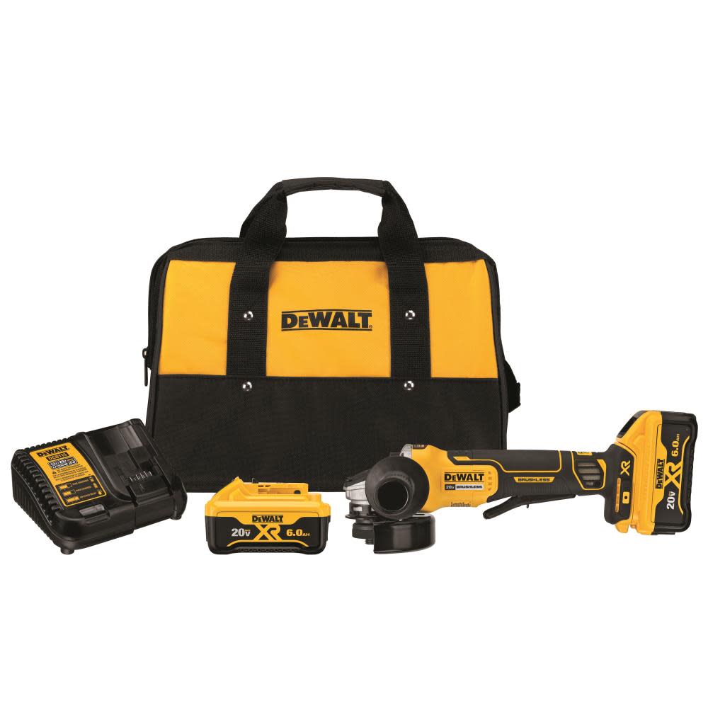 DEWALT 20V MAX XR Paddle Switch Small Angle Grinder 4.5″ Kit - Flockneti