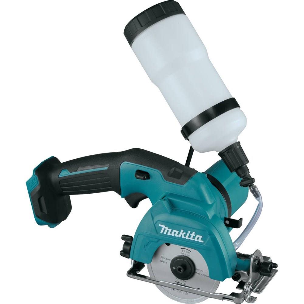 Makita 12 Volt Max CXT Lithium-Ion Cordless 3-3/8 in. Tile/Glass Saw (Tool Only) - Flockneti