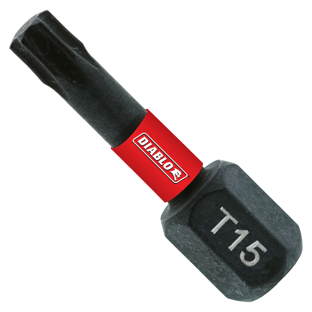 Diablo Tools 1″ #15 Torx Drive Bits (25-Pack) - Flockneti