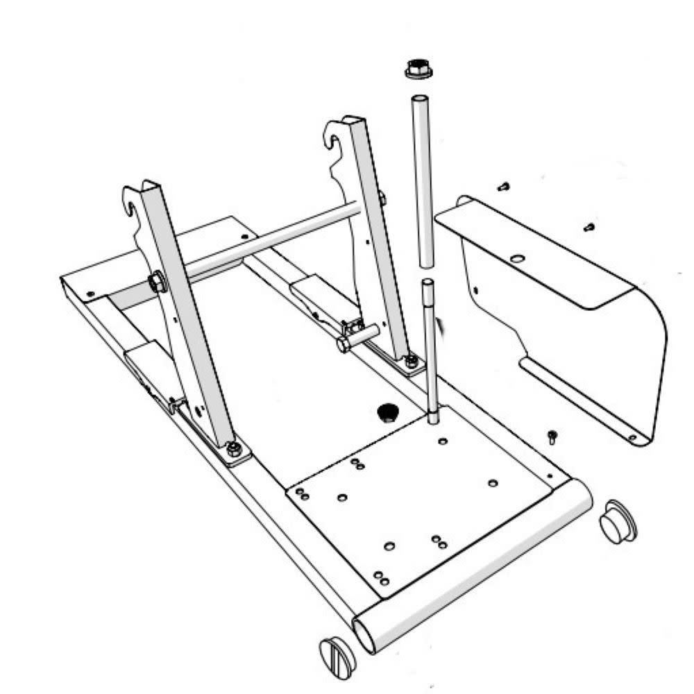 Tranzsporter TP400 and TP250 Belt Guard Kit - Flockneti