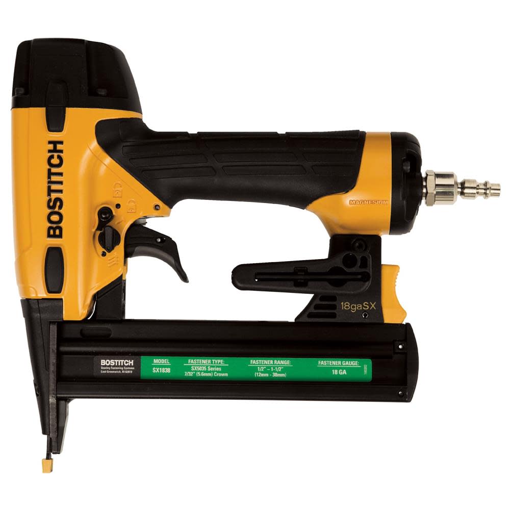 Bostitch 1-1/2 In. 18 GA Narrow Crown Finish Stapler - Flockneti