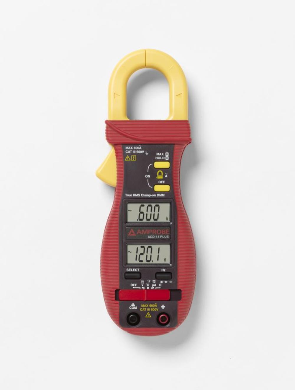 Amprobe Dual Display Clamp Multimeter with Temperature - Flockneti
