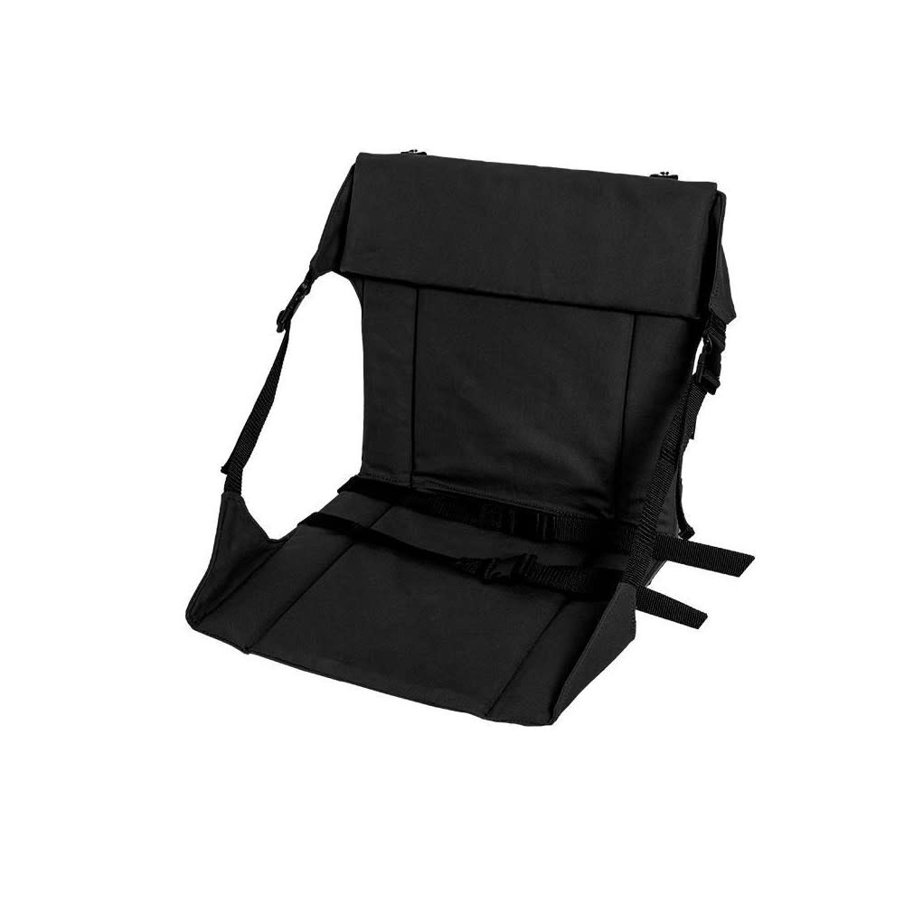 Duluth Pack Black Canvas Canoe & Camp Chair Only - Flockneti