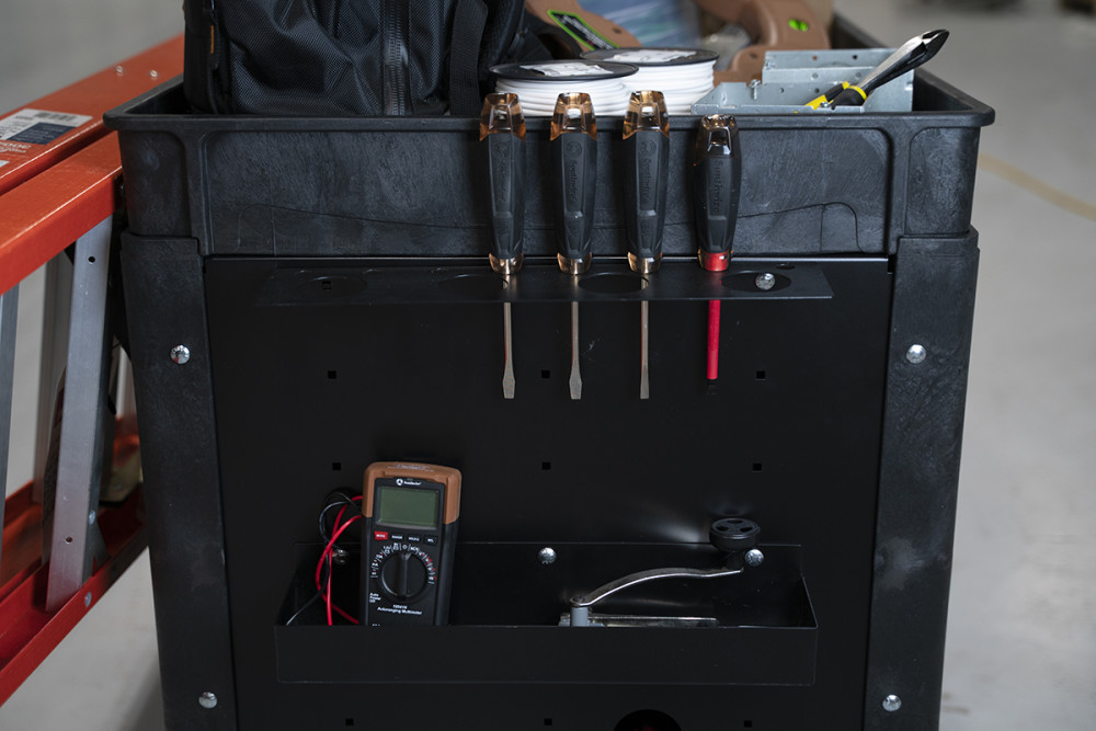 Southwire Spray Can and Drill Holder Tray for Large CartLocker - Flockneti