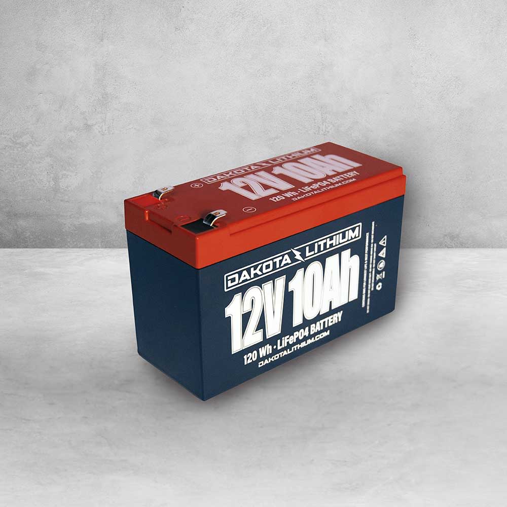 Dakota Lithium Battery 12V 10Ah LifePO4 - Flockneti
