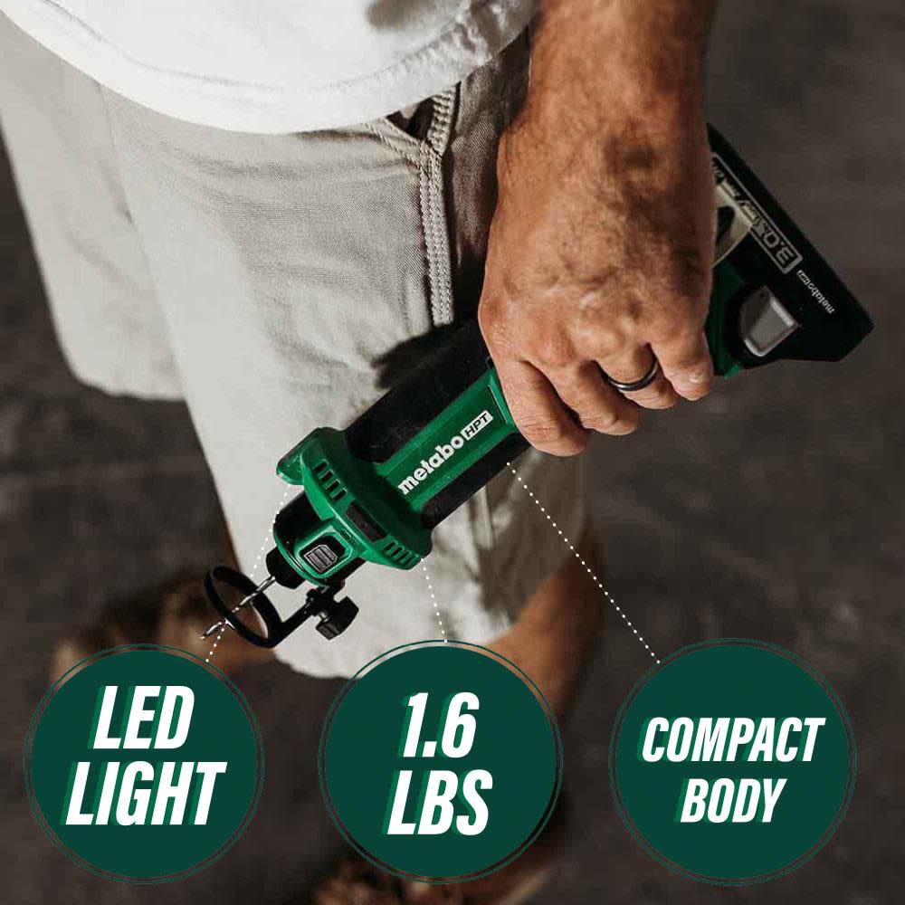 Metabo HPT 18V MultiVolt Drywall Cut Out Tool Cordless Bare Tool - Flockneti