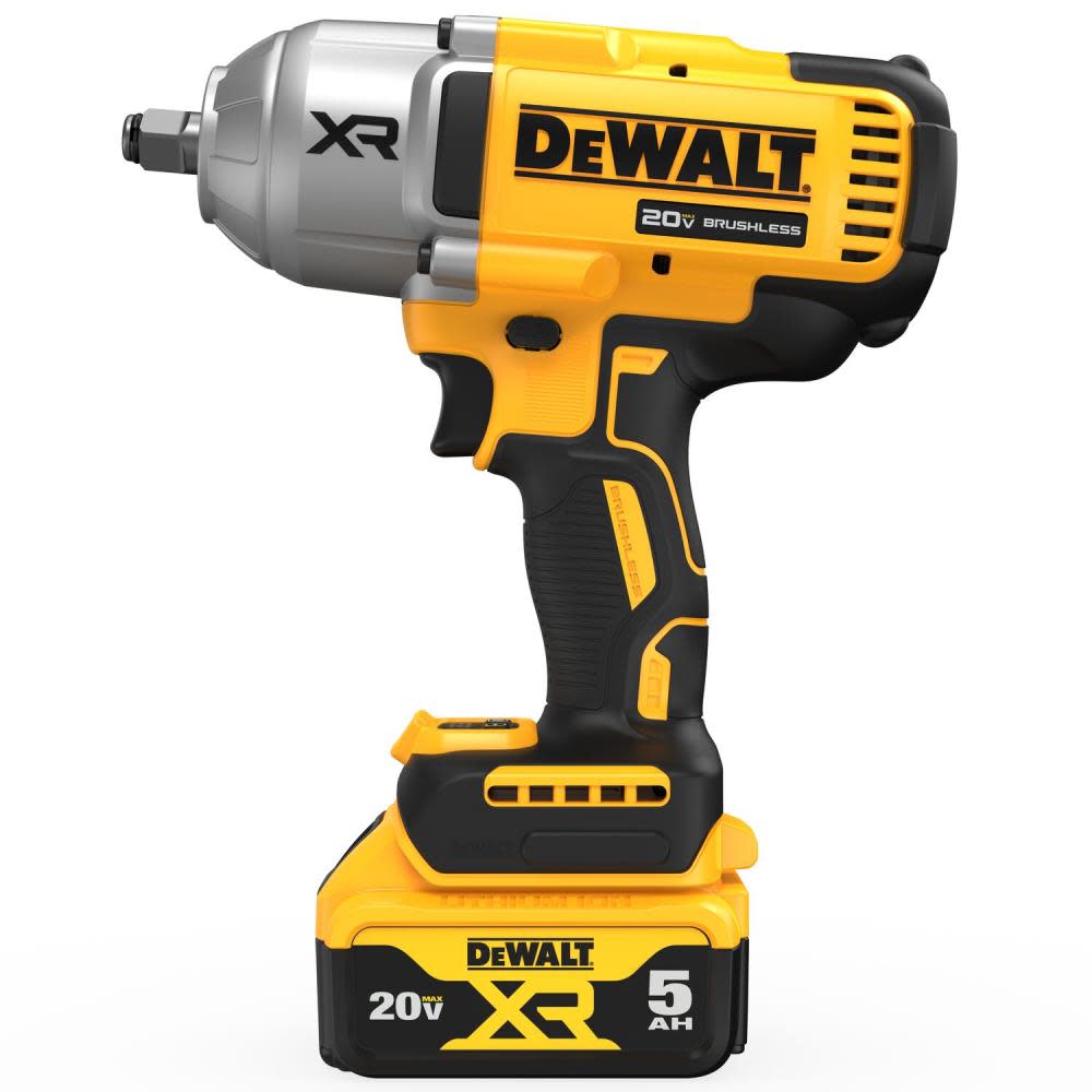 DEWALT 20V MAX XR 1/2″ High Torque Impact Wrench with Hog Ring Anvil Kit - Flockneti