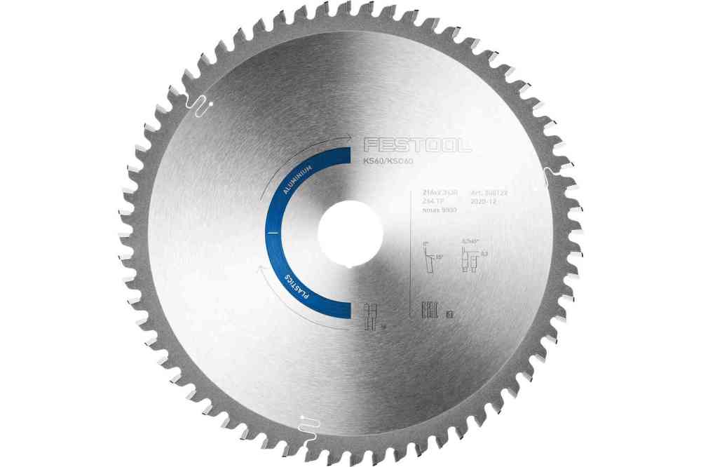 Festool 8 1/2″ Saw Blade Aluminum/Plastics for KS 60 or KSC 60 - Flockneti