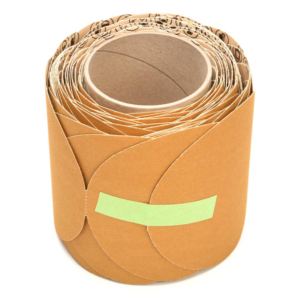 3M Paper Disc Roll 5 in. x NH P120 F-Weigh - Flockneti