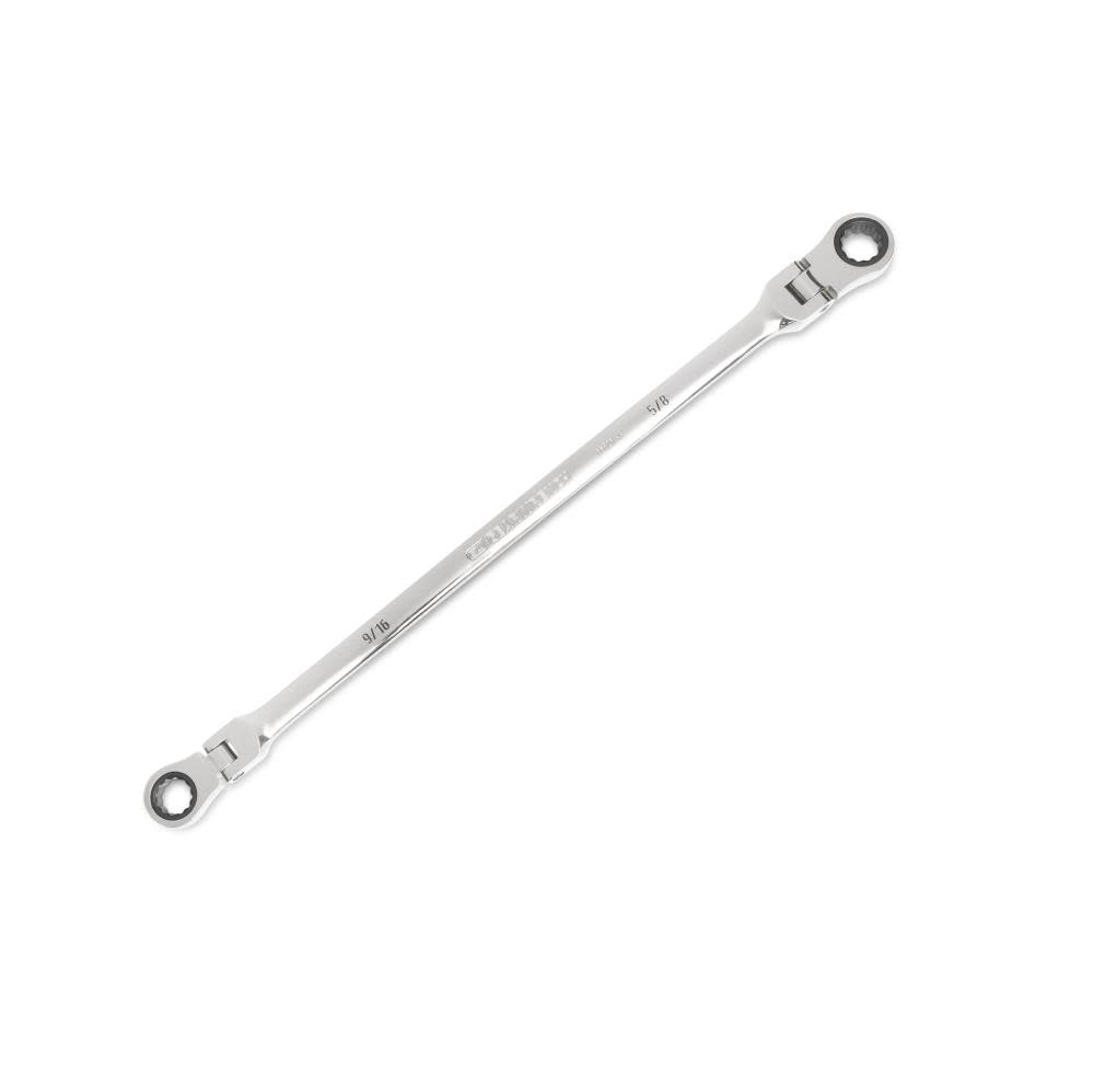 GEARWRENCH 90 Tooth 12 Point GearBox Double Flex Ratcheting Wrench 9/16×5/8 - Flockneti