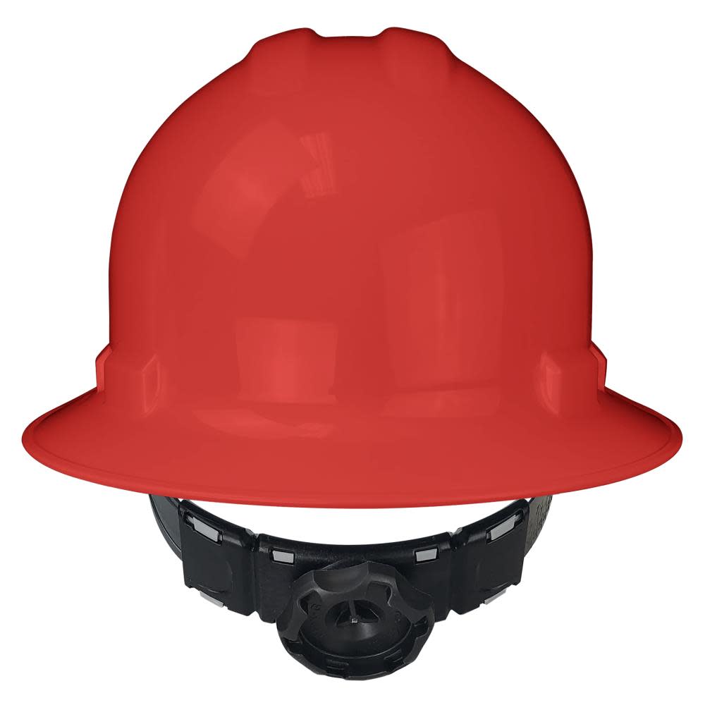Radians Hard Hat Quartz Full Brim 6 Point Ratchet Red - Flockneti