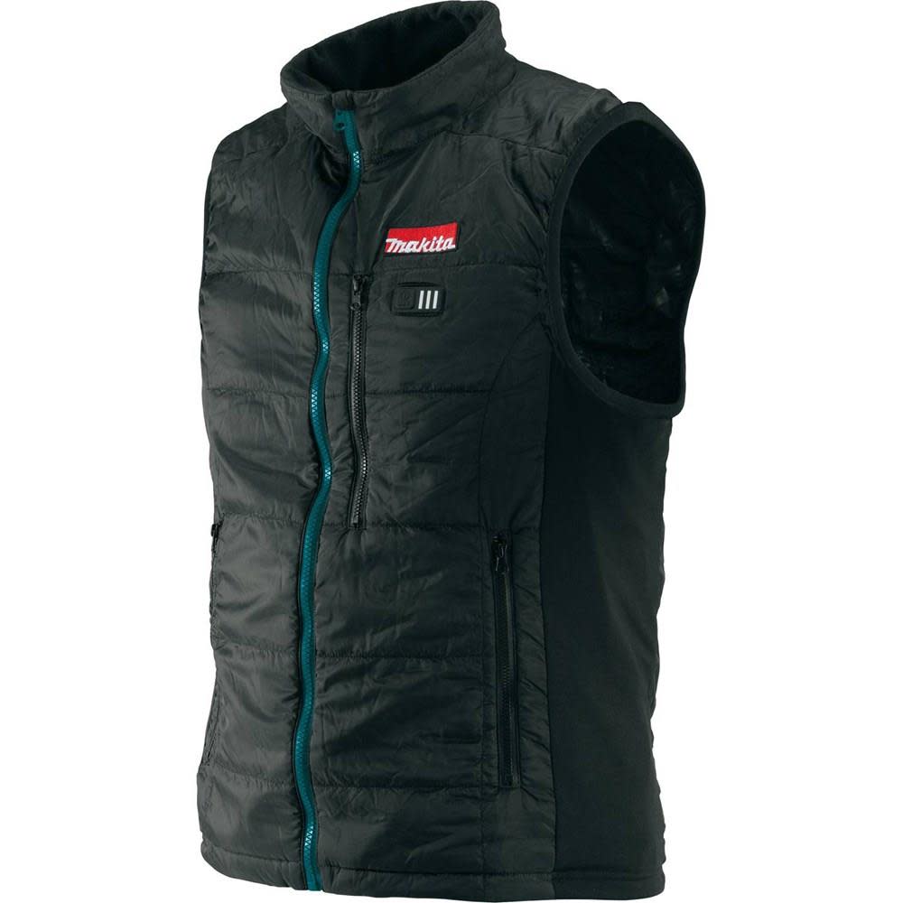Makita 18 Volt LXT Lithium-Ion Cordless Heated Vest Vest Only (Black XL) - Flockneti