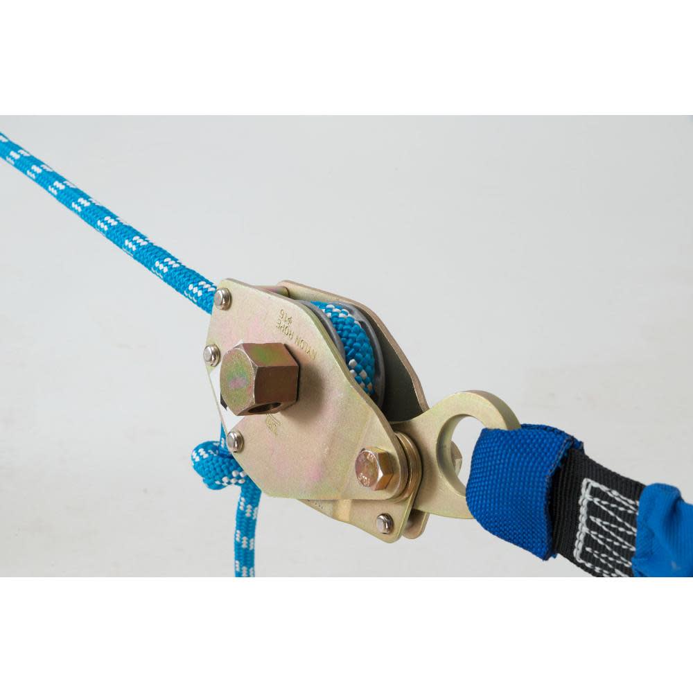 Werner L100060 60 ft 2-Man Rope Horizontal Lifeline System Cross-Arm Strap - Flockneti