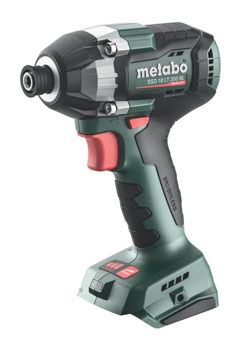 Metabo SSD 18 LT 200 BL 18V 1/4″ Hex Brushless Impact Driver - Flockneti