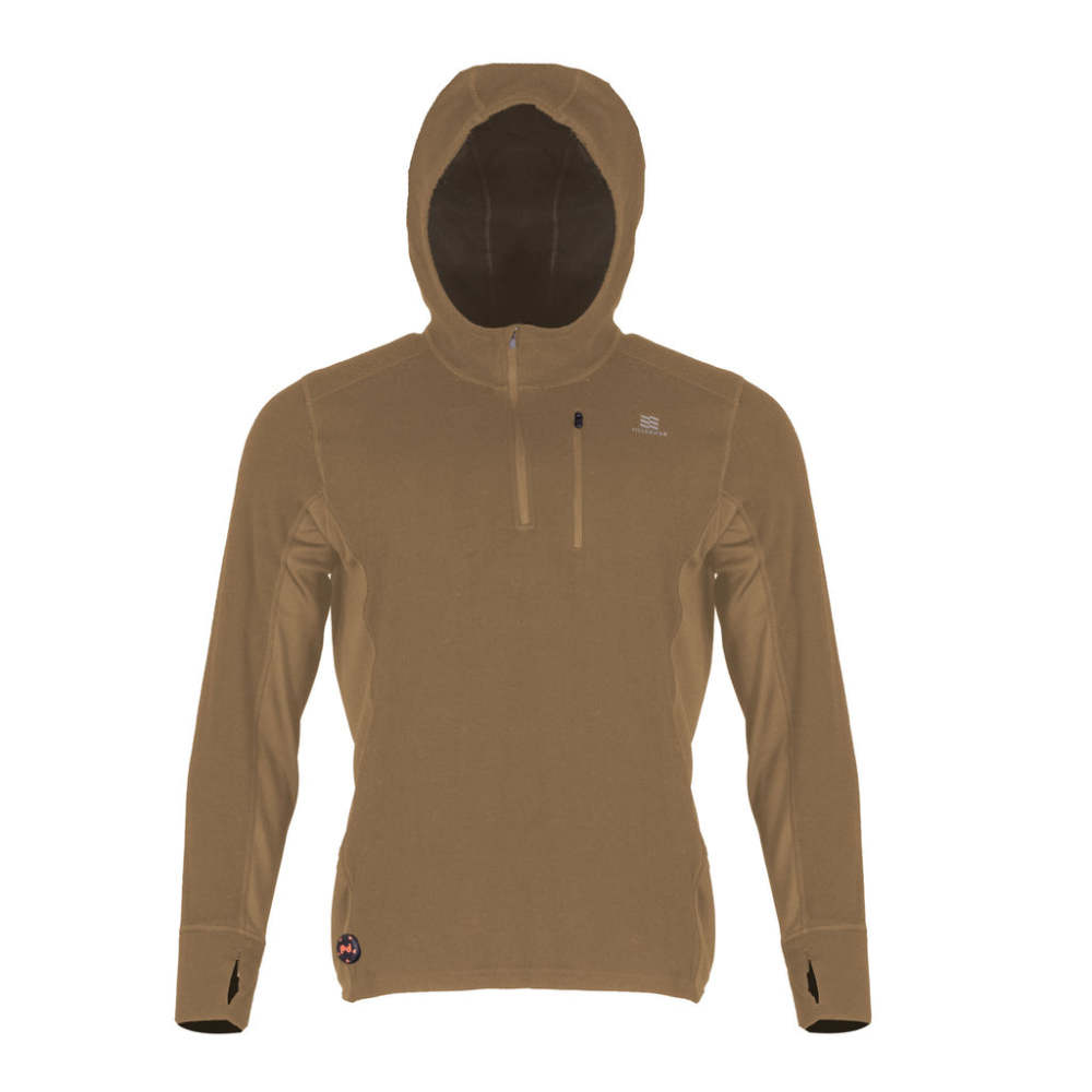 Mobile Warming 7.4V Morel Merino Heated Shirt Mens Large - Flockneti