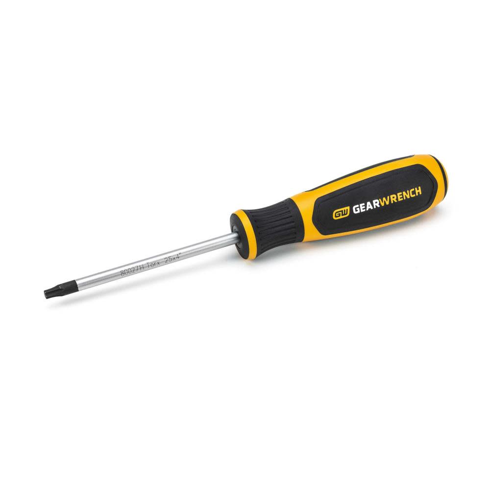 GEARWRENCH T25 x 4″ Torx Dual Material Screwdriver - Flockneti