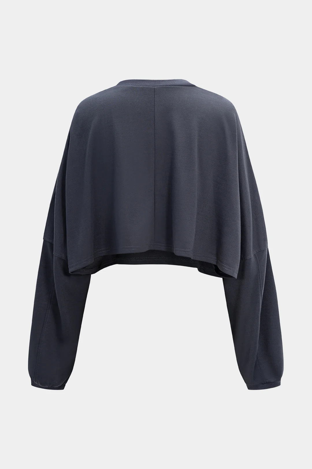 Round Neck Long Sleeve Sweatshirt - Flockneti