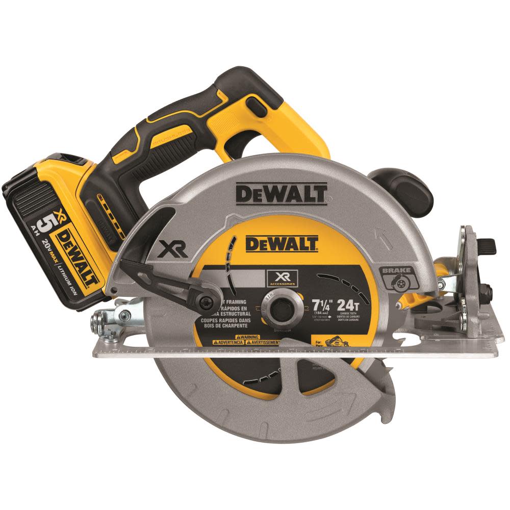 DEWALT DCS570P1 – 20V MAX 7-1/4 CORDLESS CIRCULAR SAW  KIT - Flockneti