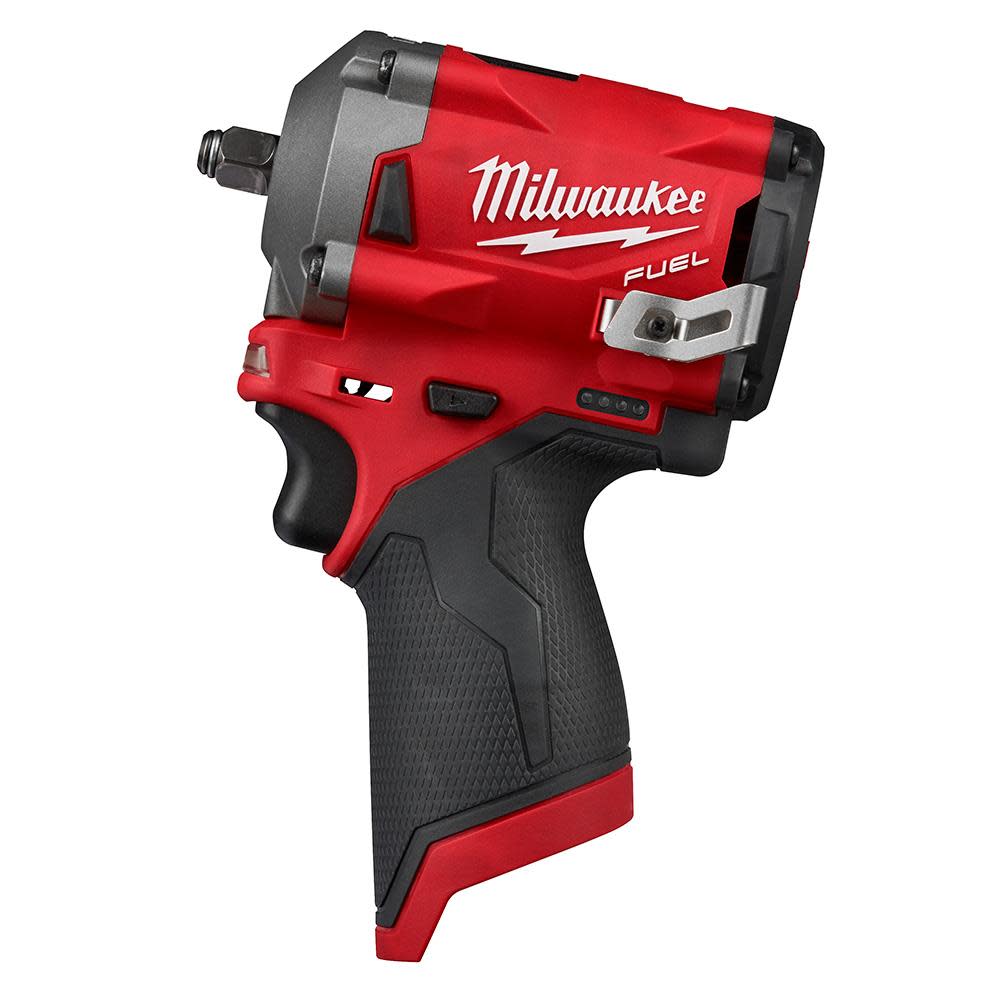 Milwaukee M12 FUEL Stubby 3/8 in. Impact Wrench - Flockneti
