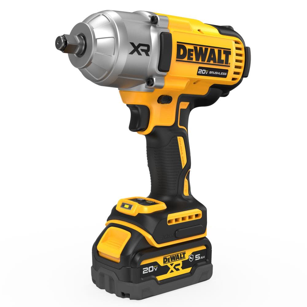 DEWALT 20V MAX XR 1/2″ High Torque Impact Wrench with Hog Ring Anvil Kit - Flockneti
