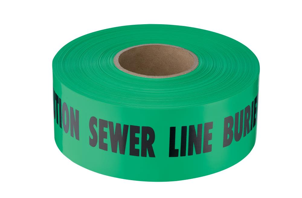Empire Level SHIELDTEC Standard Non Detectable Tape Sewer Line - Flockneti