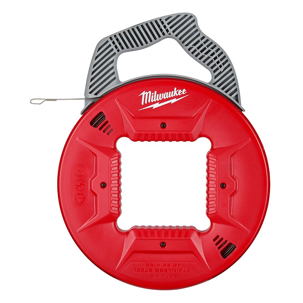 Milwaukee Fish Tape 240′ 1/8″ Stainless Steel - Flockneti