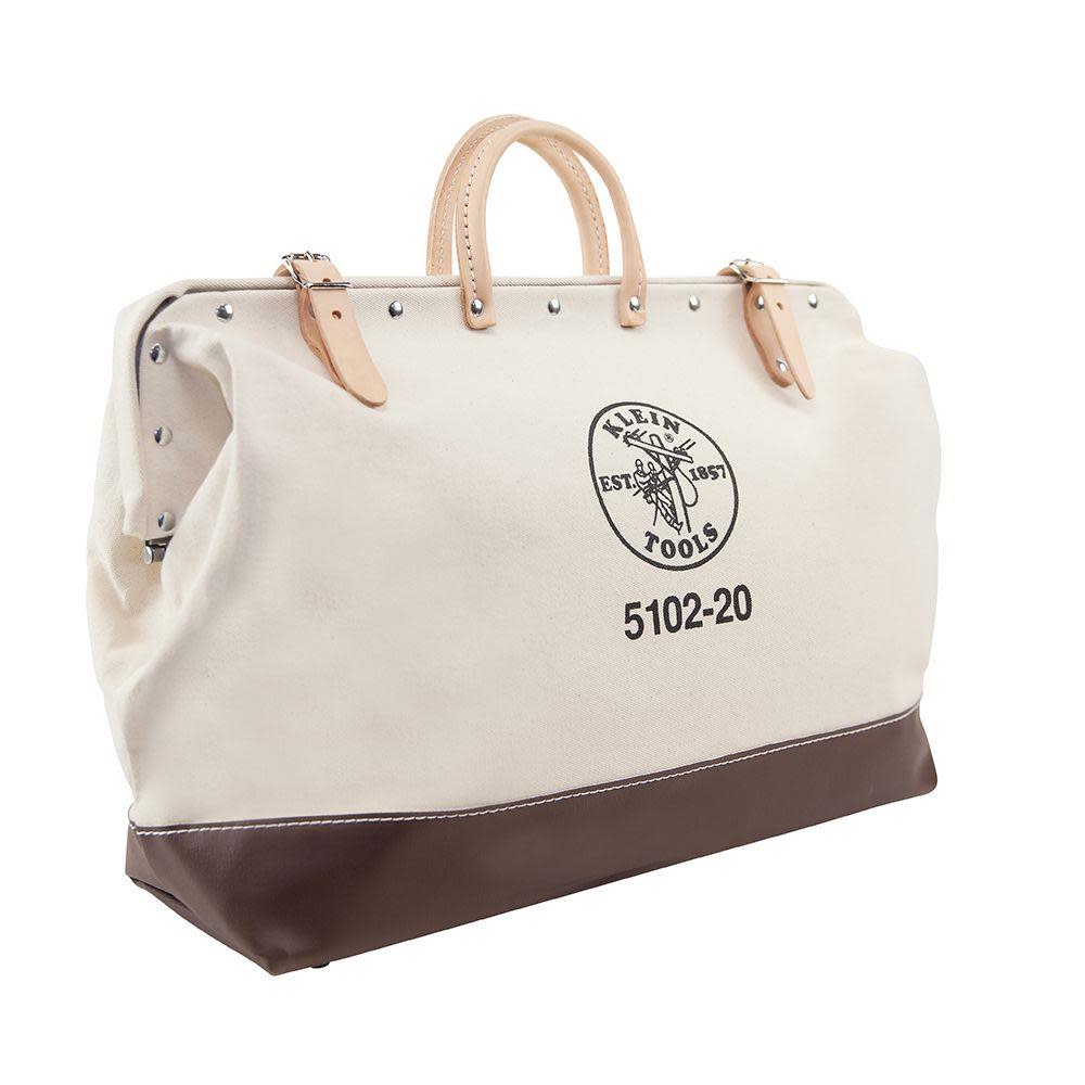 Klein Tools 20″ Canvas Tool Bag - Flockneti