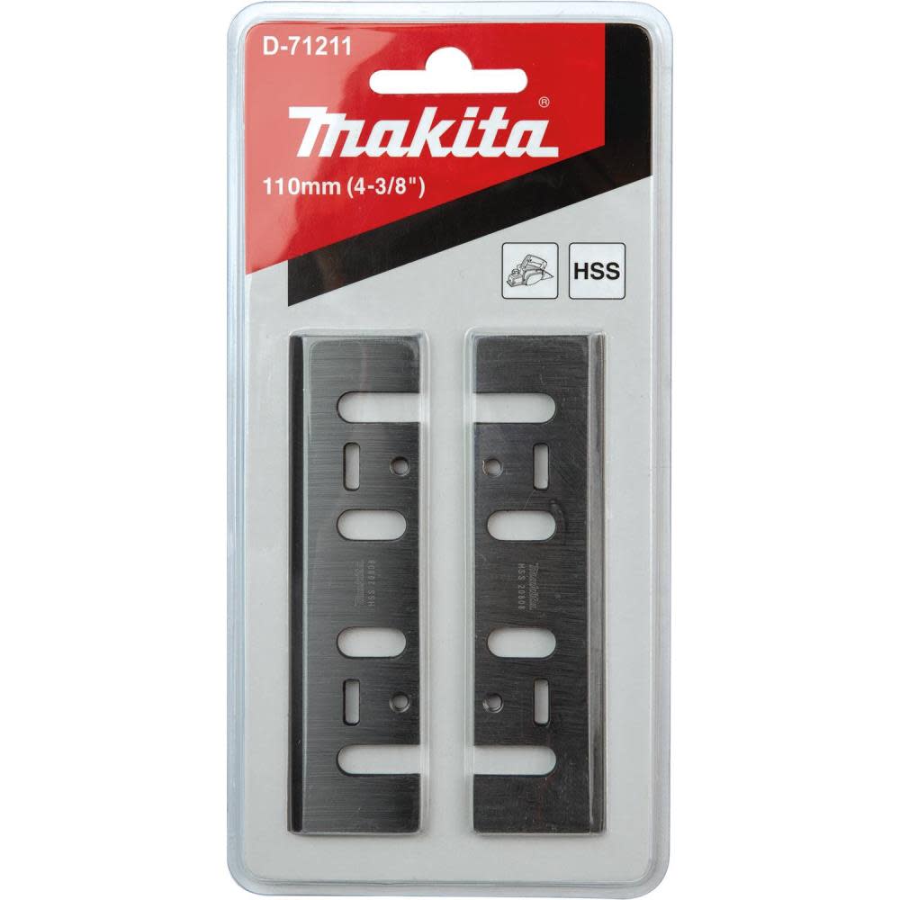 Makita Planer Blade High Speed Steel 4 3/8″ 2pk - Flockneti