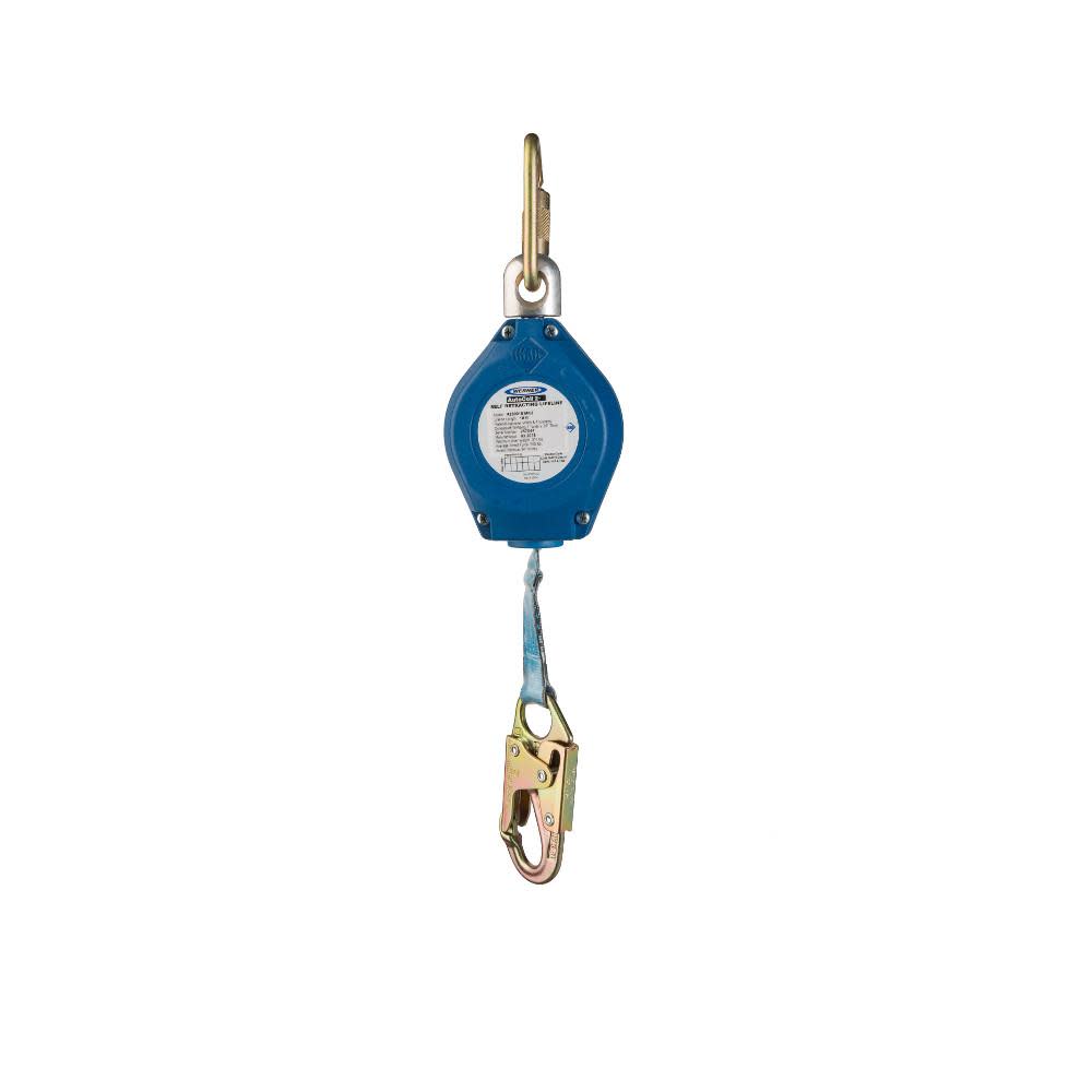 Werner AutoCoil 2 18 Ft. Web Self-Retracting Lifeline - Flockneti