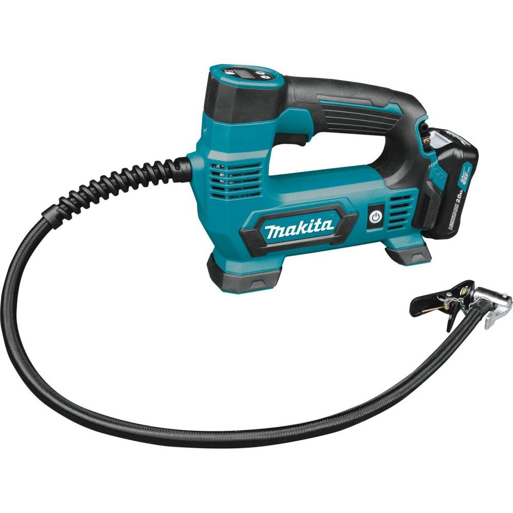 Makita 12V Max CXT Lithium-Ion Cordless Inflator Kit (2.0Ah) - Flockneti