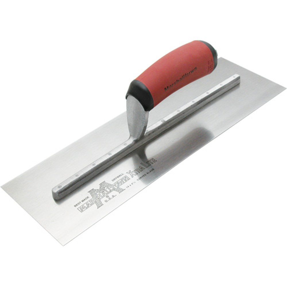 Marshalltown DuraSoft Drywall Trowel 4.5 x 11″ Carbon Steel - Flockneti