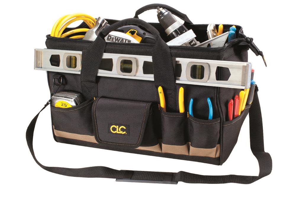 CLC 25 Pocket – 18 In. MegaMouth Tote Bag - Flockneti