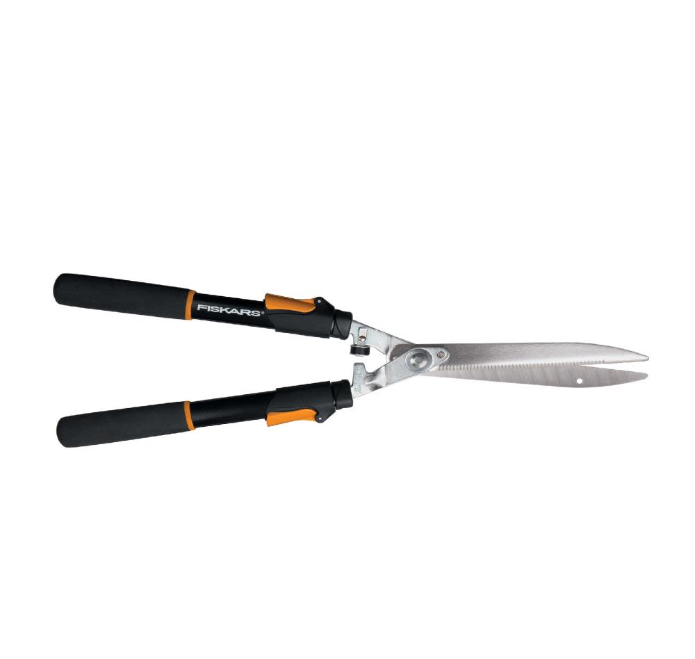 Fiskars 10 In. Telescoping Power-Lever Hedge Shears - Flockneti