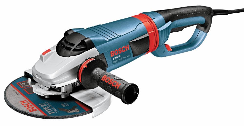 Bosch 9 In. 15 A High Performance Large Angle Grinder - Flockneti