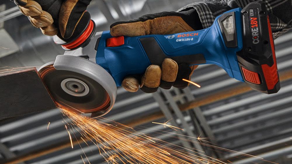 Bosch 18V X-LOCK 4 1/2″ Angle Grinder Kit - Flockneti