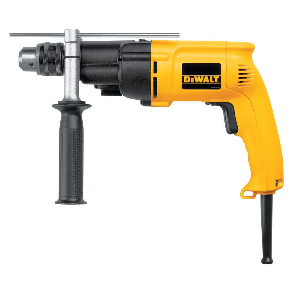 DEWALT 1/2 In. 7.8 Amp Heavy-Duty VSR Dual Range Hammerdrill - Flockneti