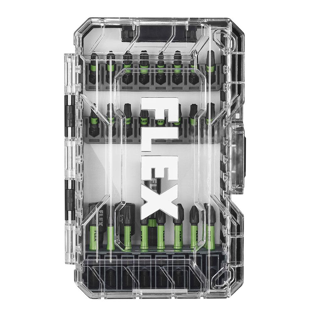 FLEX 29 Pc. Impact Driver Bit Set - Flockneti