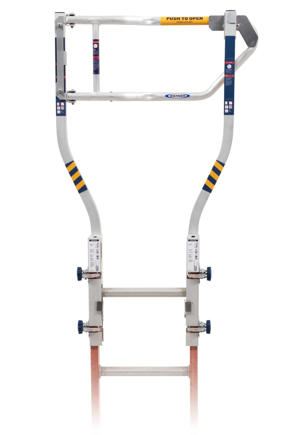 Werner Extension Ladder WalkThru Gate - Flockneti